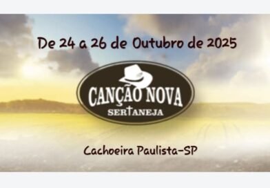 Acampamento Canção Nova Sertaneja espera reunir 20 mil pessoas em Cachoeira Paulista Acampamento Canção Nova Sertaneja espera reunir 20 mil pessoas em Cachoeira Paulista