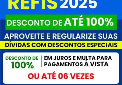 Prefeitura de São José do Barreiro lança REFIS 2025 com até 100% de desconto em juros e multas