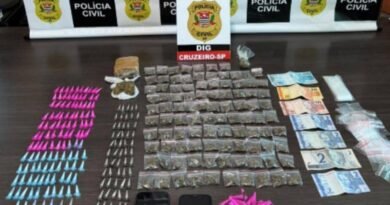 Operação da DIG apreende drogas e detém dois suspeitos no Colinas da Mantiqueira, em Cruzeiro