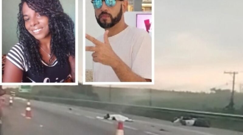 Casal morre em acidente de moto na Dutra, em São José dos Campos