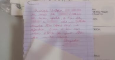 Homem é condenado por agredir esposa após vítima pedir ajuda em bilhete em Cruzeiro