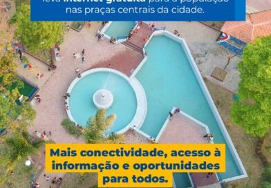 Prefeitura lança projeto Conecta Cruzeiro com internet gratuita em praças da cidade
