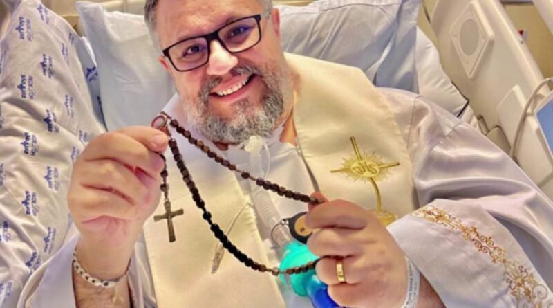 Padre Márlon Múcio recebe alta após 17 dias de internação em São José dos Campos