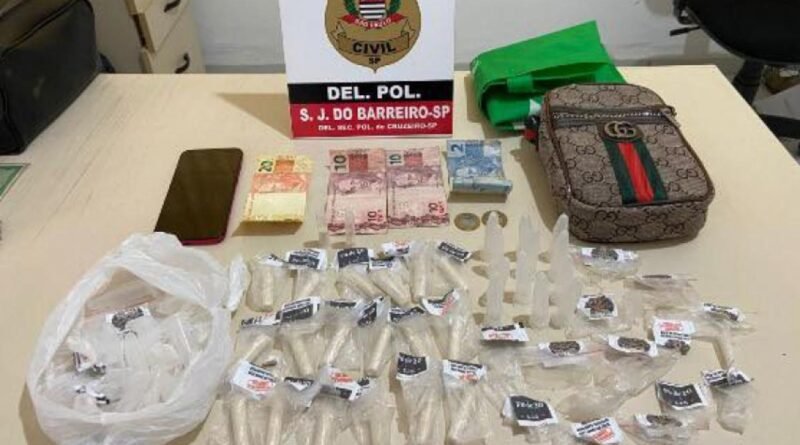 Homem é preso por violência doméstica e tráfico de drogas em São José do Barreiro