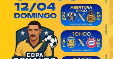 Copa Ronaldo Adolfo de futebol começa neste domingo em Lavrinhas