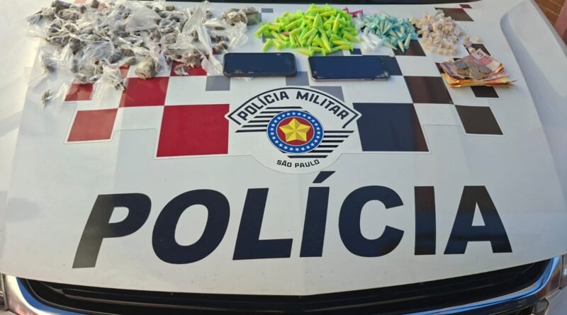 Três são presos com drogas na Marquem Esquerda em Cachoeira Paulista