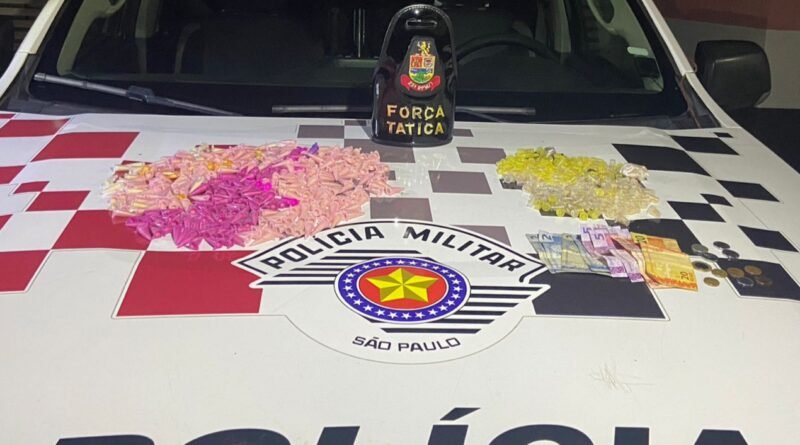 Adolescente é apreendido por tráfico de drogas na Vila Carmem em Cachoeira Paulista
