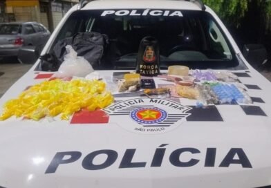 Homem é preso com mais de 1,6 kg de drogas em Cachoeira Paulista