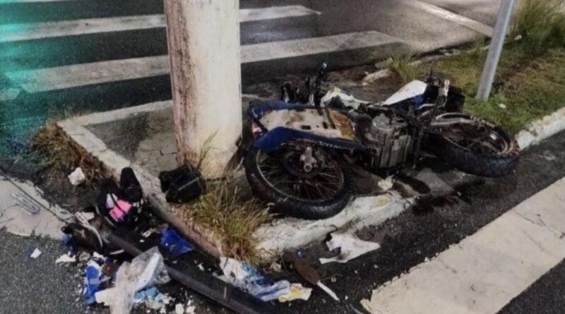 Motociclista morre após colisão com carro em Taubaté