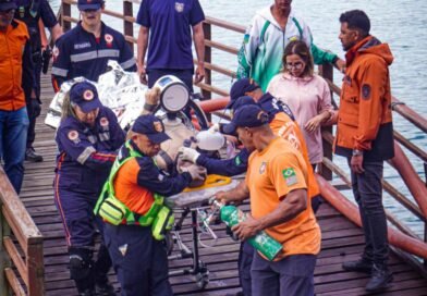 Pescador morre após embarcação naufragar durante vendaval em São Sebastião