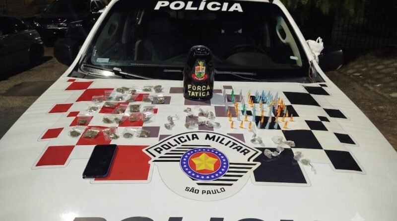 Adolescente é apreendido por tráfico de drogas na Vila Carmem em Cachoeira Paulista