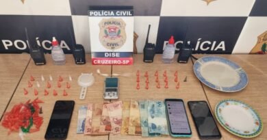 DISE prende homem e apreende adolescente por tráfico de drogas em Cruzeiro