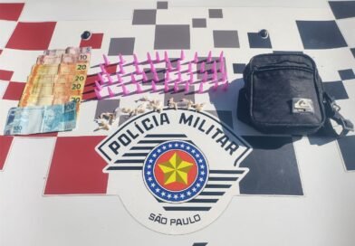 Polícia apreende drogas e dinheiro no bairro São Benedito em Queluz