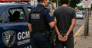 Homem é preso em flagrante por violência doméstica na Washington Beleza em Cruzeiro