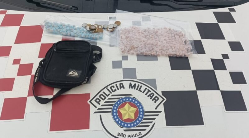 Adolescente é apreendido com 260 pedras de crack na Vila Carmem em Cachoeira Paulista