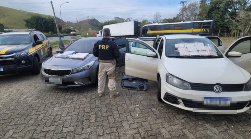 PRF apreende medicamentos irregulares e prende três pessoas na Via Dutra, em Lavrinhas