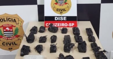 DISE apreende mais de 700 gramas de maconha e prende suspeito em Cruzeiro