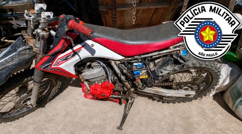 Homem é preso com motocicleta adulterada em Bananal