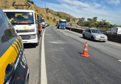 Caminhoneiro morre em grave acidente na Via Dutra, em Guaratinguetá