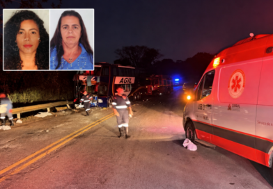Duas mulheres morrem e 39 pessoas ficam feridas em acidente entre ônibus e caminhão a caminho de Aparecida