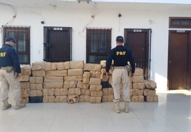 PRF apreende mais de uma tonelada de maconha na Via Dutra, em Queluz