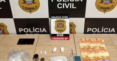 DISE prende suspeito por tráfico de drogas e apreende entorpecentes em Cruzeiro