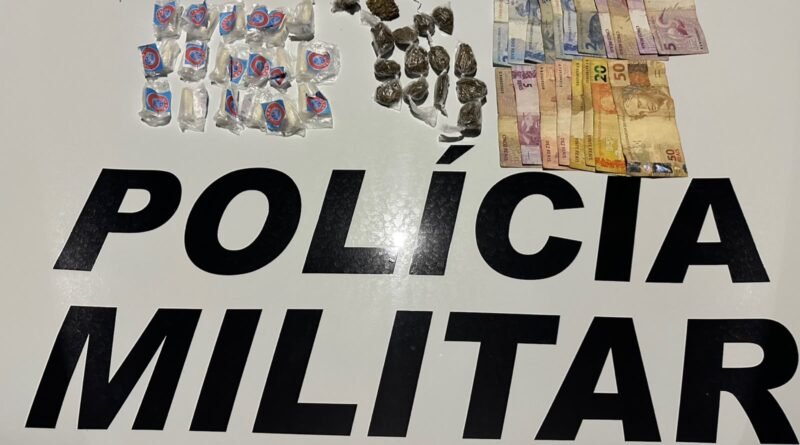 PM apreende drogas e dinheiro durante ação em Areias