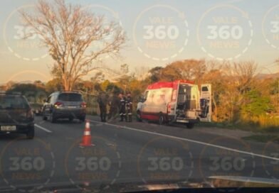 Motociclista de 40 anos morre após acidente com carreta na Dutra, em Pindamonhangaba