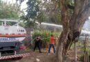 Defesa Civil e GCM controlam incêndio em área de mata próximo a residências em Cruzeiro