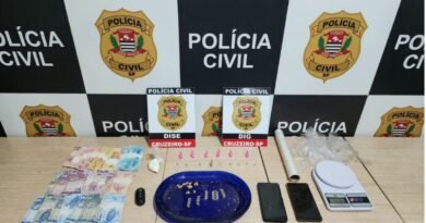 DISE de Cruzeiro prende homem em flagrante por tráfico de drogas durante operação