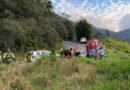 Ônibus de Minas com destino a Aparecida cai em ribanceira em Cruzeiro e deixa cinco mortos