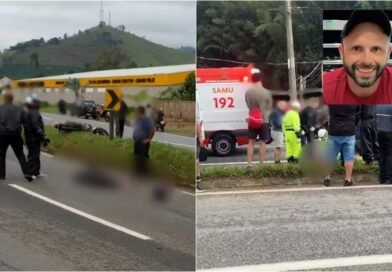 Motociclista morre após acidente na BR-459 ao retornar de motorromaria para Aparecida
