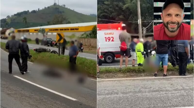 Motociclista morre após acidente na BR-459 ao retornar de motorromaria para Aparecida