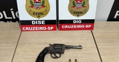 Polícia Civil prende homem e apreende arma na Lagoa Dourada em Cruzeiro