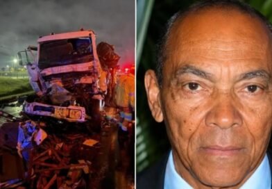 Caminhoneiro morre em acidente envolvendo três veículos na Dutra, em Lorena