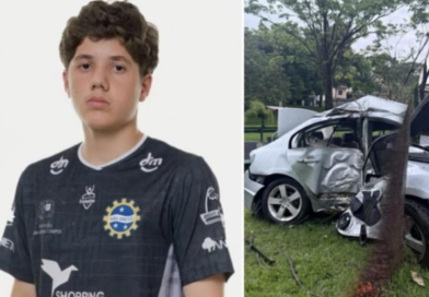Goleiro de 14 anos do São José Esporte Clube morre após acidente de carro