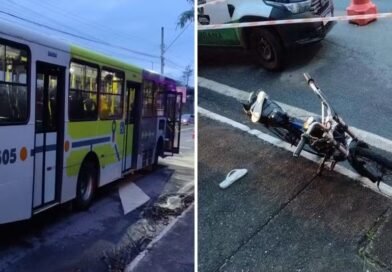 Criança morre após colisão frontal entre bicicleta motorizada e ônibus em Taubaté