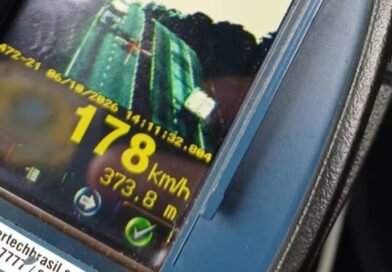PRF flagra veículos a quase 180 km/h na Dutra, em Aparecida