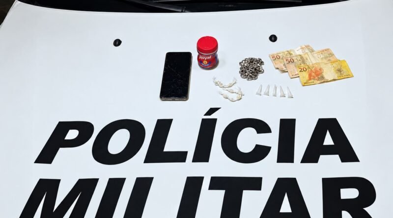 Adolescente de 15 anos é apreendido com drogas no centro de Areias