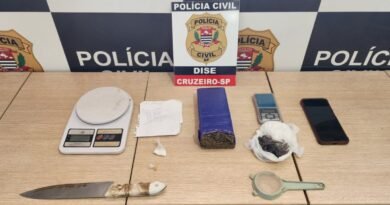 DISE prende suspeito por tráfico de drogas na Lagoa Dourada, em Cruzeiro
