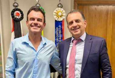 Thales Gabriel se reúne com conselheiro do Tribunal de Contas de São Paulo