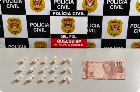 Polícia Civil prende suspeito de tráfico de drogas no bairro Fogueteiro, em Queluz