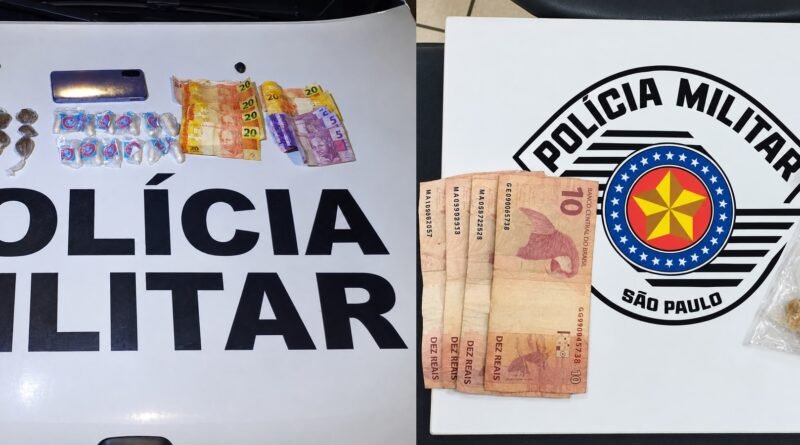 Adolescentes são apreendidos por suspeita de tráfico de drogas em Queluz e Areias